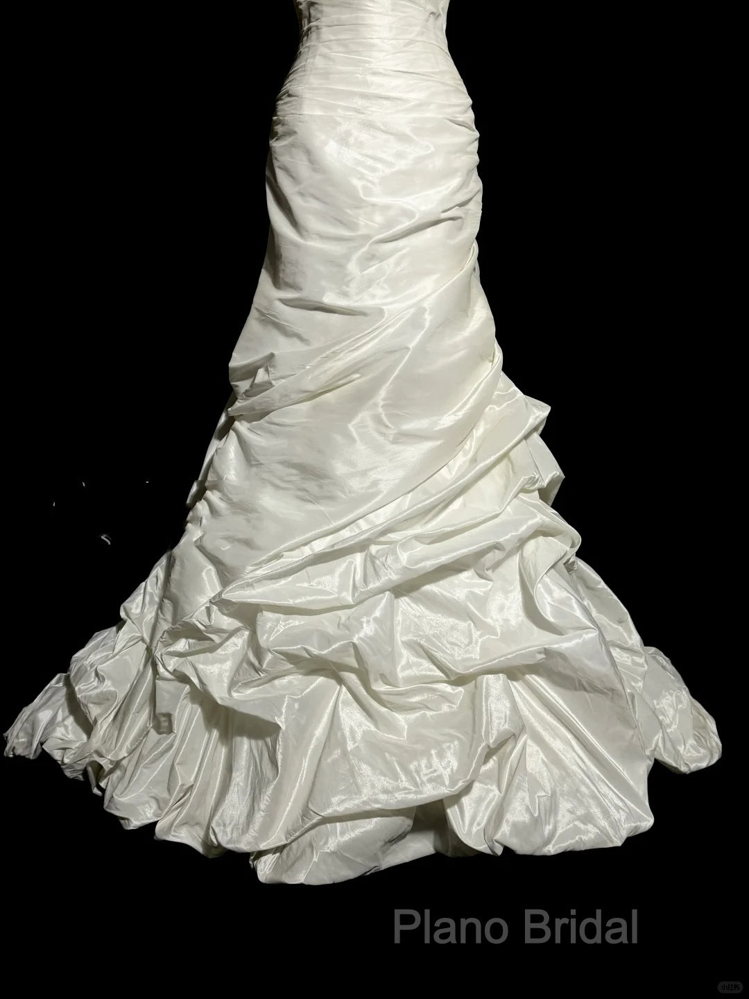 Classy Mermaid Sweetheart Taffeta Ivory Long Wedding Dresses Bridal Dresses