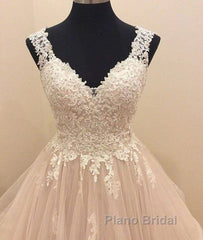 Custom Made Tulle Lace Long Formal Prom Gown, Lace Evning Dresses