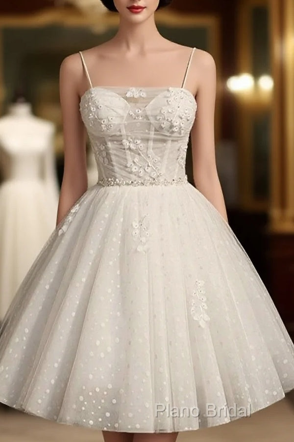 Cute Tulle Short A Line Dresses Party Dresses Homecoming Dresses Main image