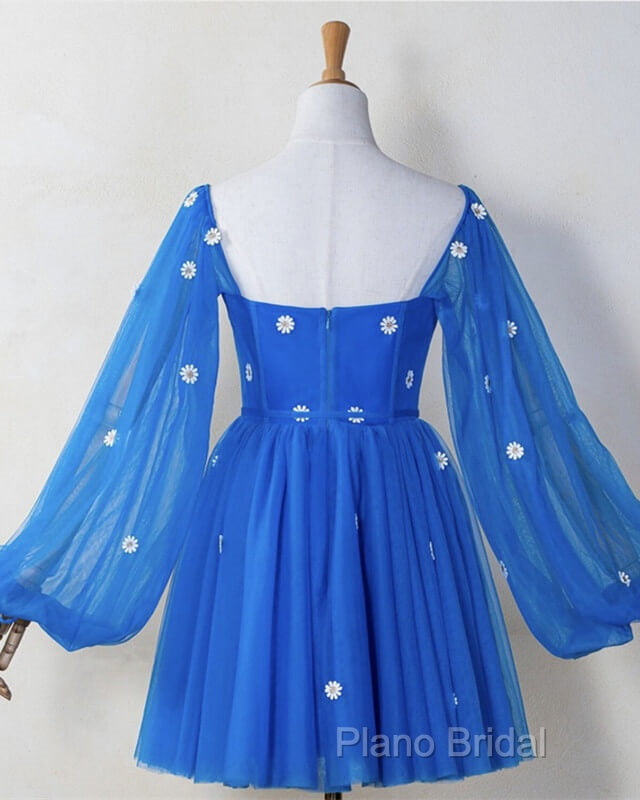 Daisy Mini Dresses With Sleeves