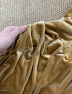 Elegant Mermaid Sweetheart Neck Velvet Long Formal Prom Dresses Strapless Formal Evening Gown