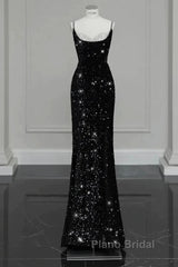Evening Gown Sexy Dresses Formal Floor Length Sleeveless Strap Sequined With Bow(S) Crystals