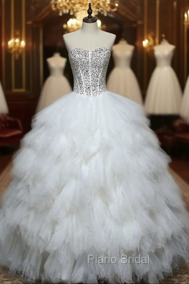 Fashion Wedding Dresses Sexy High Quality Feather Princess Wedding Gown
