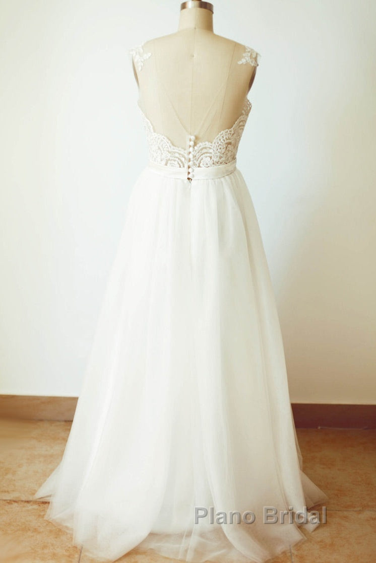 Floor-Length  A-Line/Princess Sweetheart Wedding Dresses