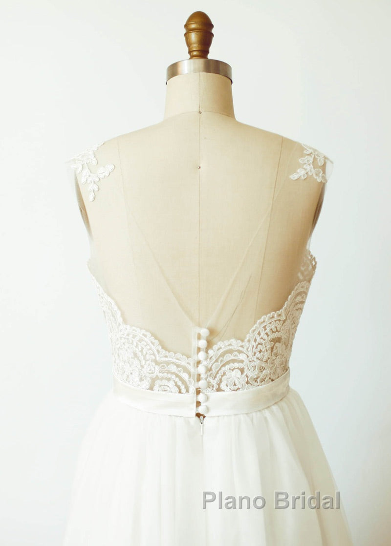 Floor-Length  A-Line/Princess Sweetheart Wedding Dresses