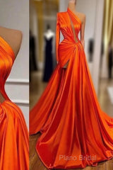 Formal Prom Dresses, Arabic Party Dresses, Cheap Formal Dresses, Satin Formal Dresses
