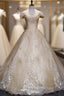 Gold Tulle Sequins Off the Sholuder Appliques Beading Quinceanera Dresses