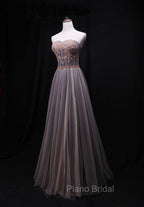 Gorgeous Tulle Sweetheart Long Formal Prom Dresses, New Party Dresses