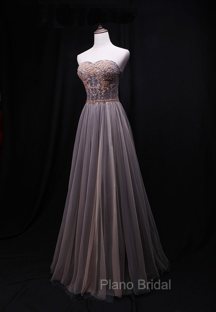 Gorgeous Tulle Sweetheart Long Formal Prom Dresses, New Party Dresses