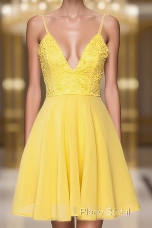 Homecoming Gown Yellow Homecoming Dresses Main image