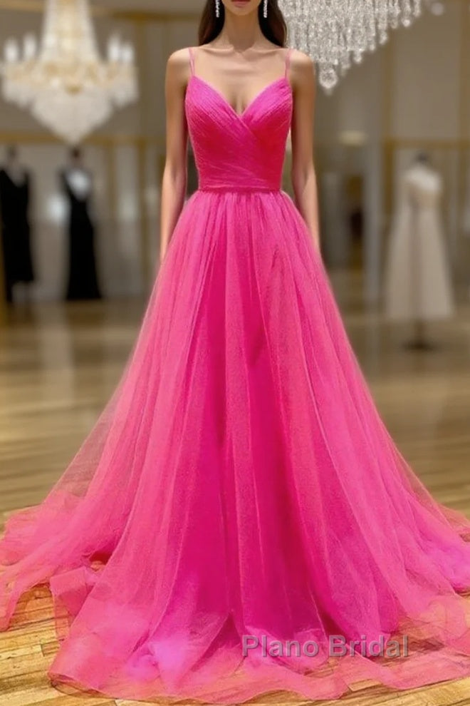 Hot Pink Formal Prom Dresses Long  Formal Dresses, Evening Dresses, Dance Dresses Main image