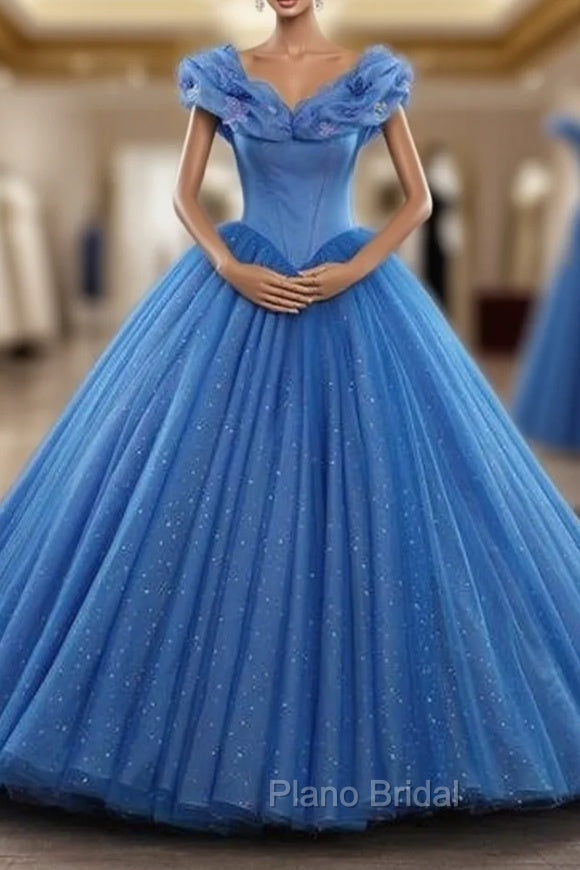Ice Organza Ball Gowns Cinderella Dresses