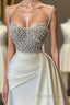 Ivory Formal Prom Dresses With Pearl Formal Prom Dresses Formal Evening Dresses