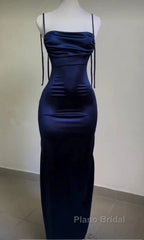 Koutun Sexy Straps Backless Formal Prom Dresses Length-Floor Evening Dresses