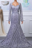Lace Long Sleeves Trumpet/Mermaid Mother Of The Bride Dresses
