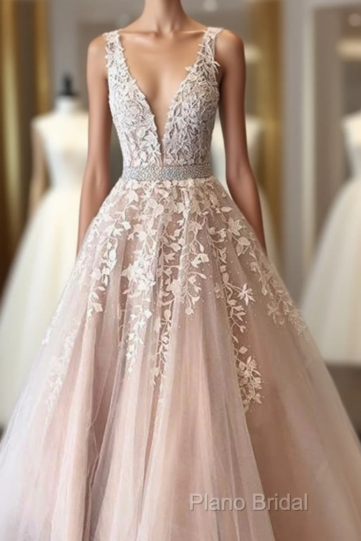 Lace Formal Prom Dresses Long Formal Dresses, Formal Dresses, Dance Dresses, Graduation Party Dresses Main image