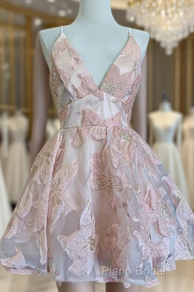 Lace Short Homecoming Dresses Main image