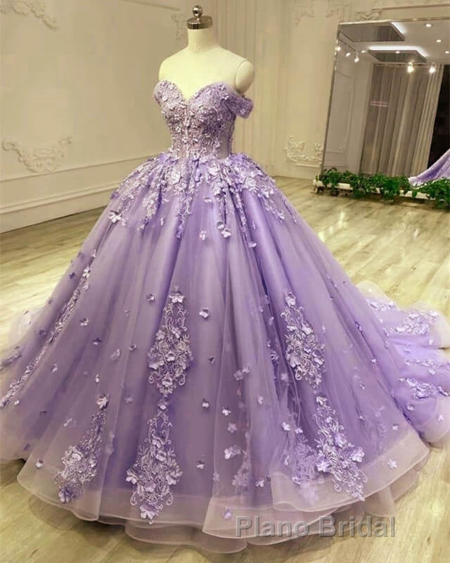 Lace Sky Blue Off the Shoulder Ball Gown Quinceanera Dresses Secondary image