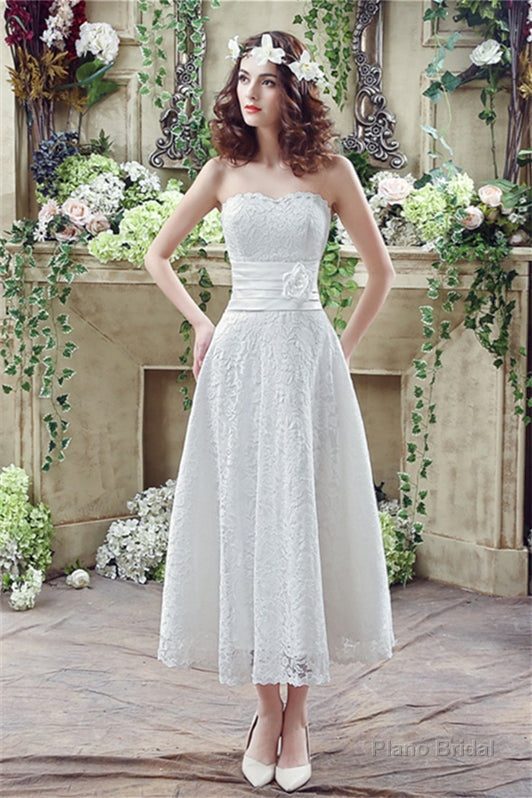 lassic Sweetheart Lace Wedding Dresses