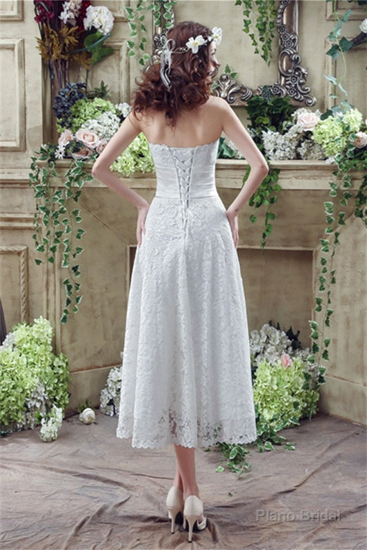 lassic Sweetheart Lace Wedding Dresses