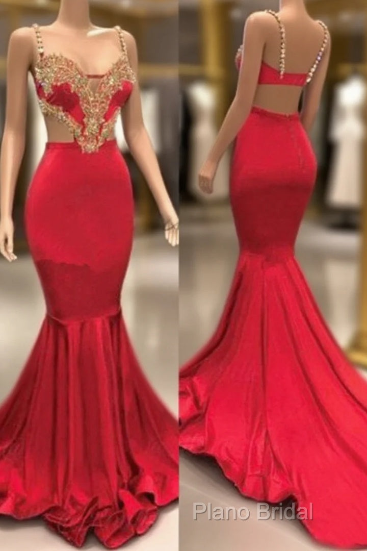Long Mermaid Formal Prom Dresses Sexy Formal Dresses Main image