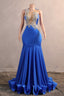 Mermaid Prom Dresses Sleeveless Sexy Evening Dresses Party Charming Long Dress