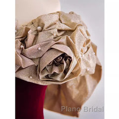 Mermaid Strapless Wine Red Long Formal Prom Dresses