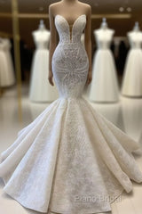 Mermaid Wedding Dresses Fashion New Formal Prom Dresses