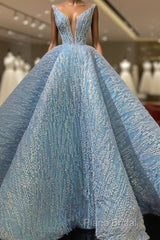 Modest Lace Formal Prom Dresses, Glamorous Formal Gowns