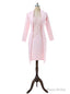 Pink Sheath Knee Length Mother Of The Bride Dresses With Jacket