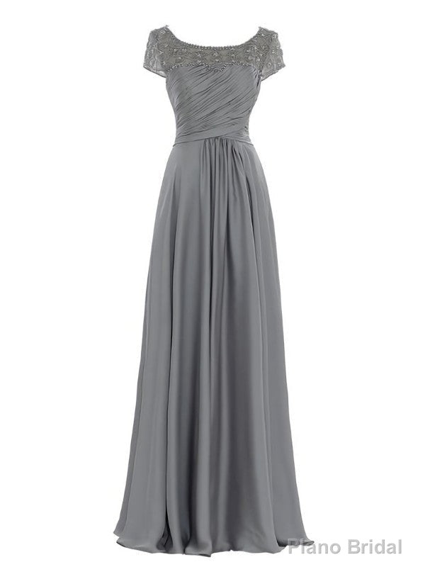 Princess Beading Floor-Length A-Line Mother of the Bride Dress