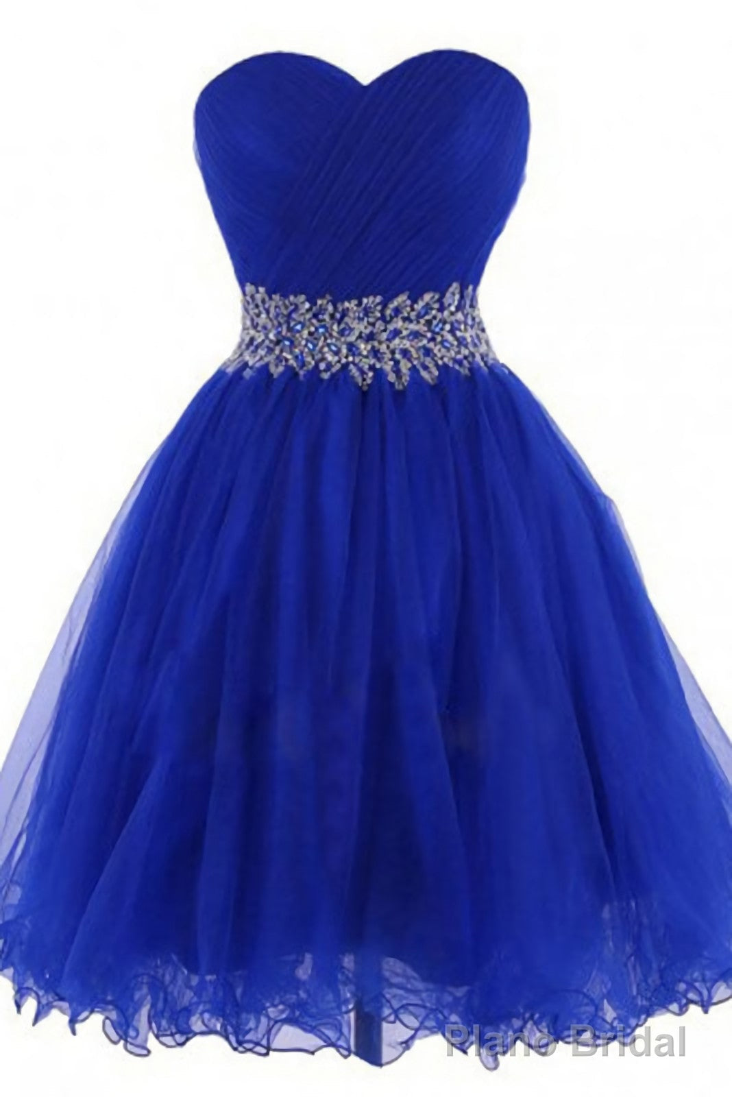 Homecoing Short Homecoing Sweetheart Royal Blue Homecoing Beading Homecoing Royal Blue Prom Dresses Main image