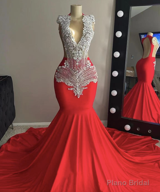 Red Prom Dresses Luxury Birthday Party Dresses Main image