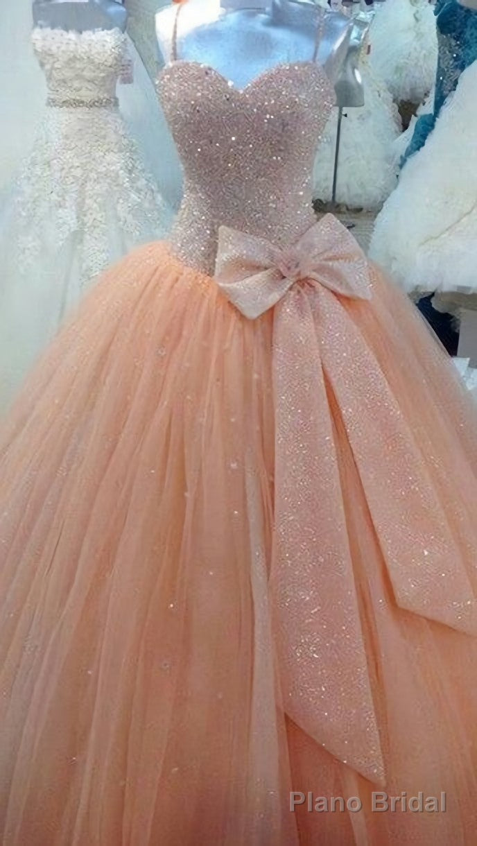 Real Made Sweetheart Princess Lace Up Tulle New Arrival Prom Dresses Main image