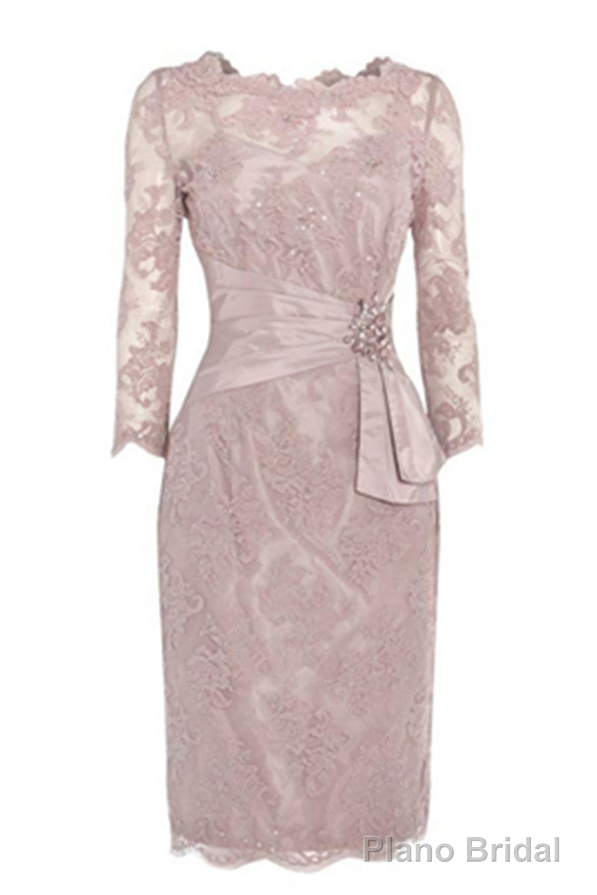 Light Blue Long Classy Chiffon Beaded Lace Up Open Back A Line Handmade Prom Dresses Main image