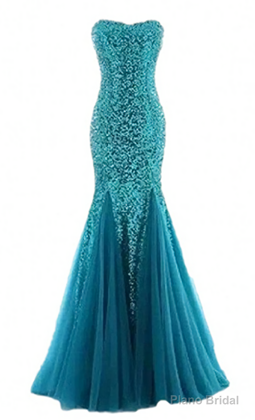 Bride Sparkly Sequins Mermaid Long Evening Dresses Secondary image
