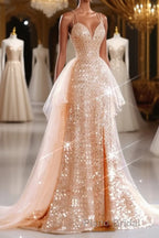 A-Line Formal Prom Dresses Sparkle & Shine Dresses Wedding Guest Sweet 16 Floor Length Sleeveless Sweetheart Tulle with Sequin Masquerade Dresses