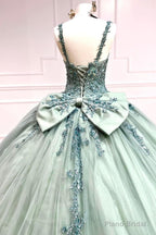 Quinceanera Dress Ball Gown Straps Sweetheart Quinceanera Dresses With Applique