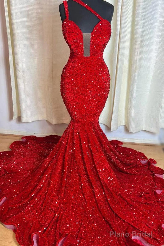 Red Sleeveless Elegance Prom Dress with a Sweetheart Neckline Evening Party Dress Main image