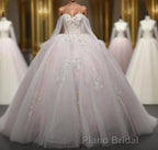 Renata | Blush Ball Gown Lace Strapless Sleeveless Quinceanera Dresses
