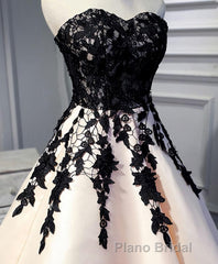 Champagne Lace Short Formal Prom Dresses, Lace Evening Dresses