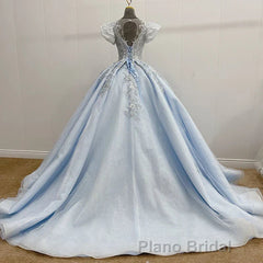 Romantic Quinceanera Organza Dresses Ball Gown