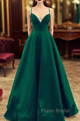 Satin Empire Formal Prom Dresses Lace Up Back