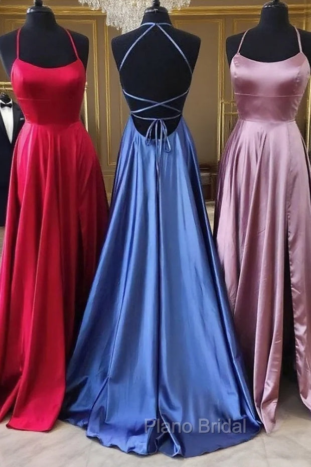 Sexy Backless Formal Prom Dresses Long Main image