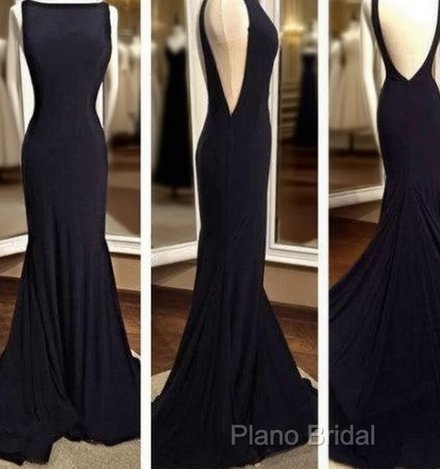 Sexy Black Formal Prom Dresses, Formal Prom Dresses, Formal Gown, Graduation School Party Dresses, Winter Formal Dresses Main image