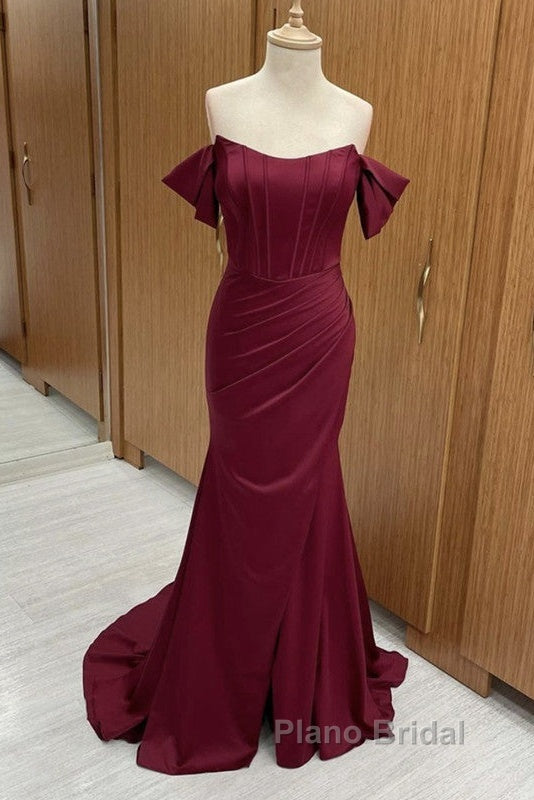 Sexy Mermaid Split Corset Dresses Off The Shoulder Secondary image