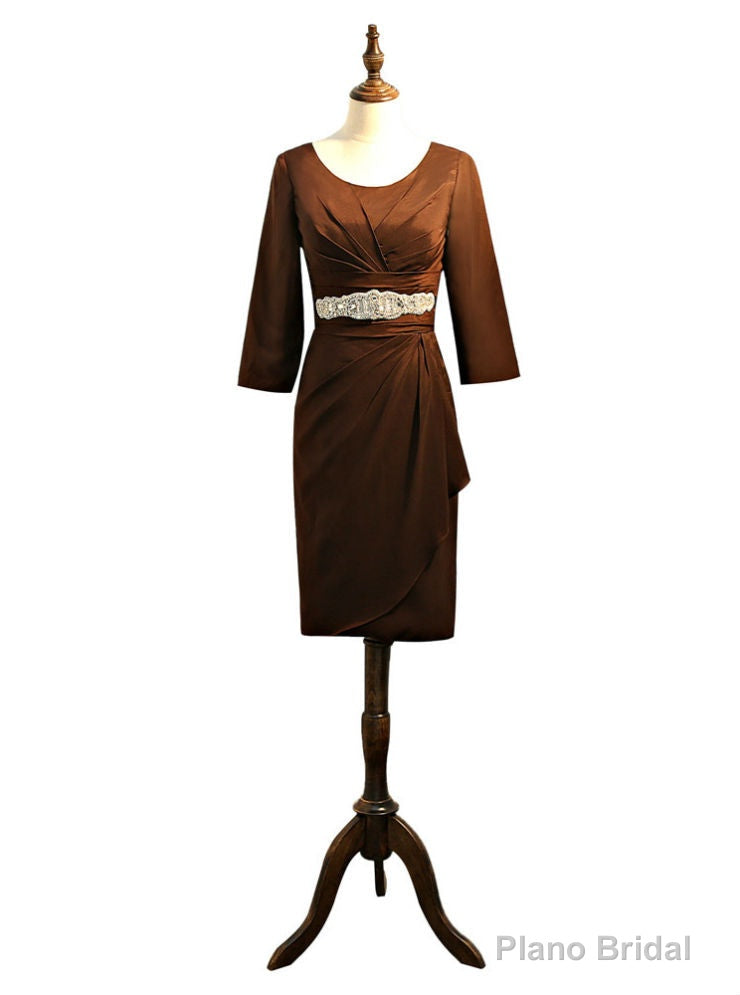 Sheath 3/4 Sleeves Knee Length Mother Of The Bride Dresses Main image