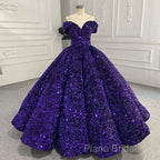 Shiny Off The Shoulder Burgundy Purple Long Formal Prom Dresses, Wine Red Purple Formal Dresses