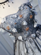 Short Black Floral Prom Dresses, Short Black Floral Formal Homecoming Dresses, Little Black Dresses