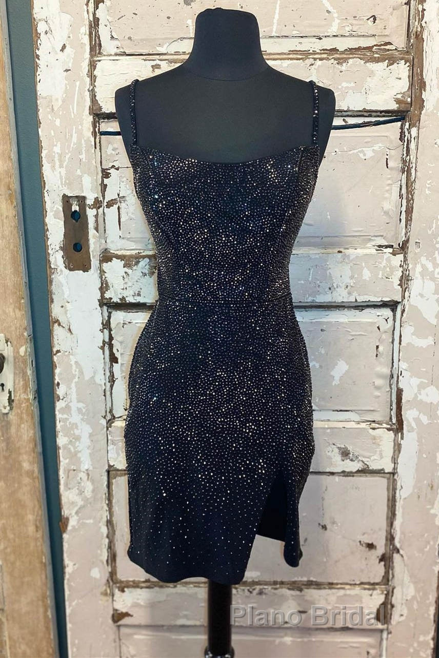 Short Tight Yellow Homecoming Dresses with Lace Up